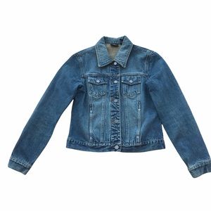 New York & Company Denim Jean Jacket Size Small